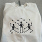 Dancing Skeletons Crewneck