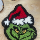 Grinch Mug Rug